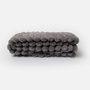Coperta calda double-face pelliccia e pile Admas 69105