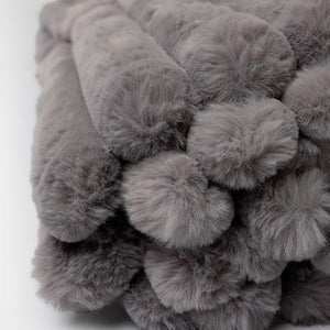Coperta calda double-face pelliccia e pile Admas 69105