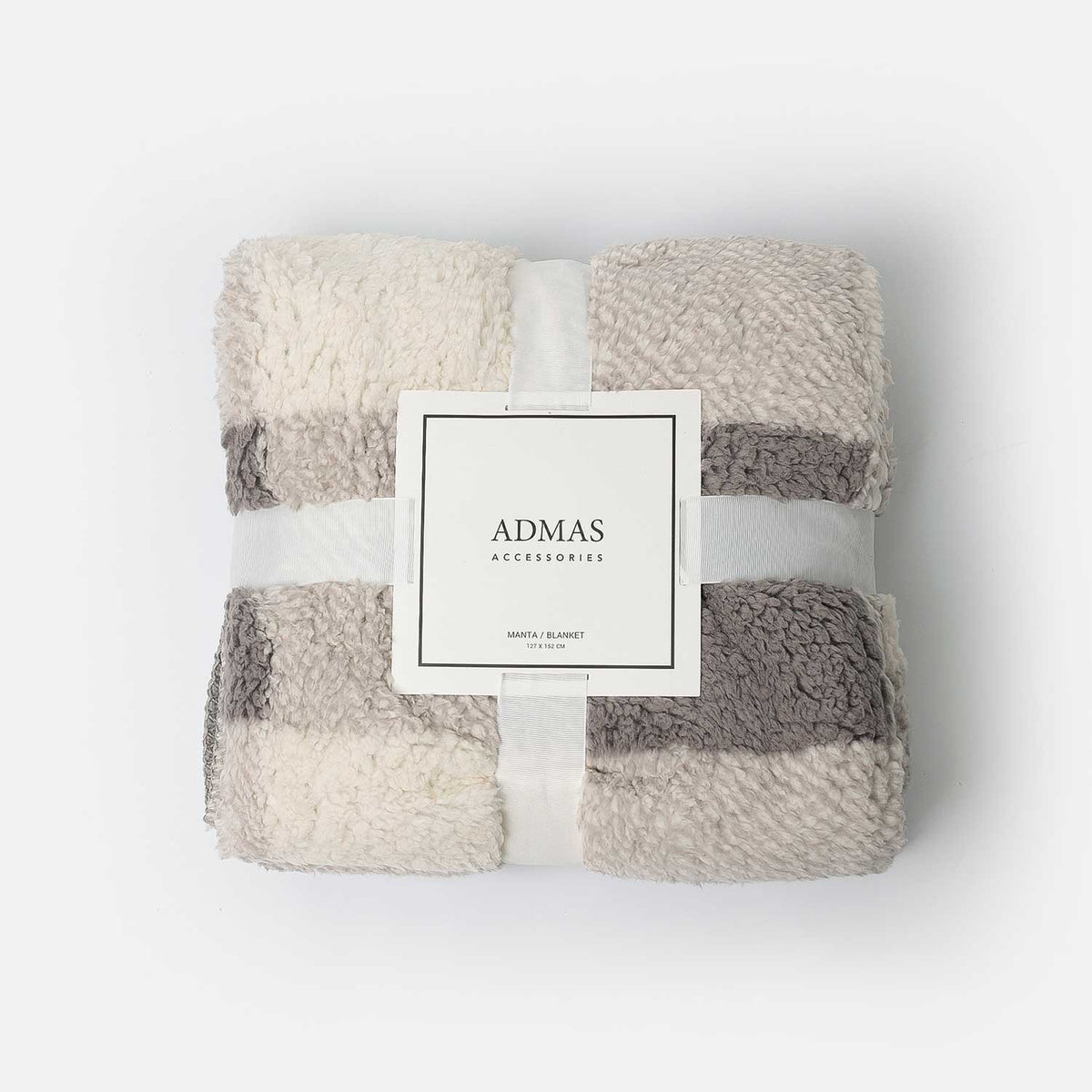 Coperta calda in sherpa double-face Admas 69108