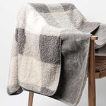 Coperta calda in sherpa double-face Admas 69108