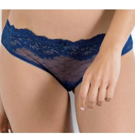 Slip sexy vita bassa donna Jadea 6974 in pizzo e cotone