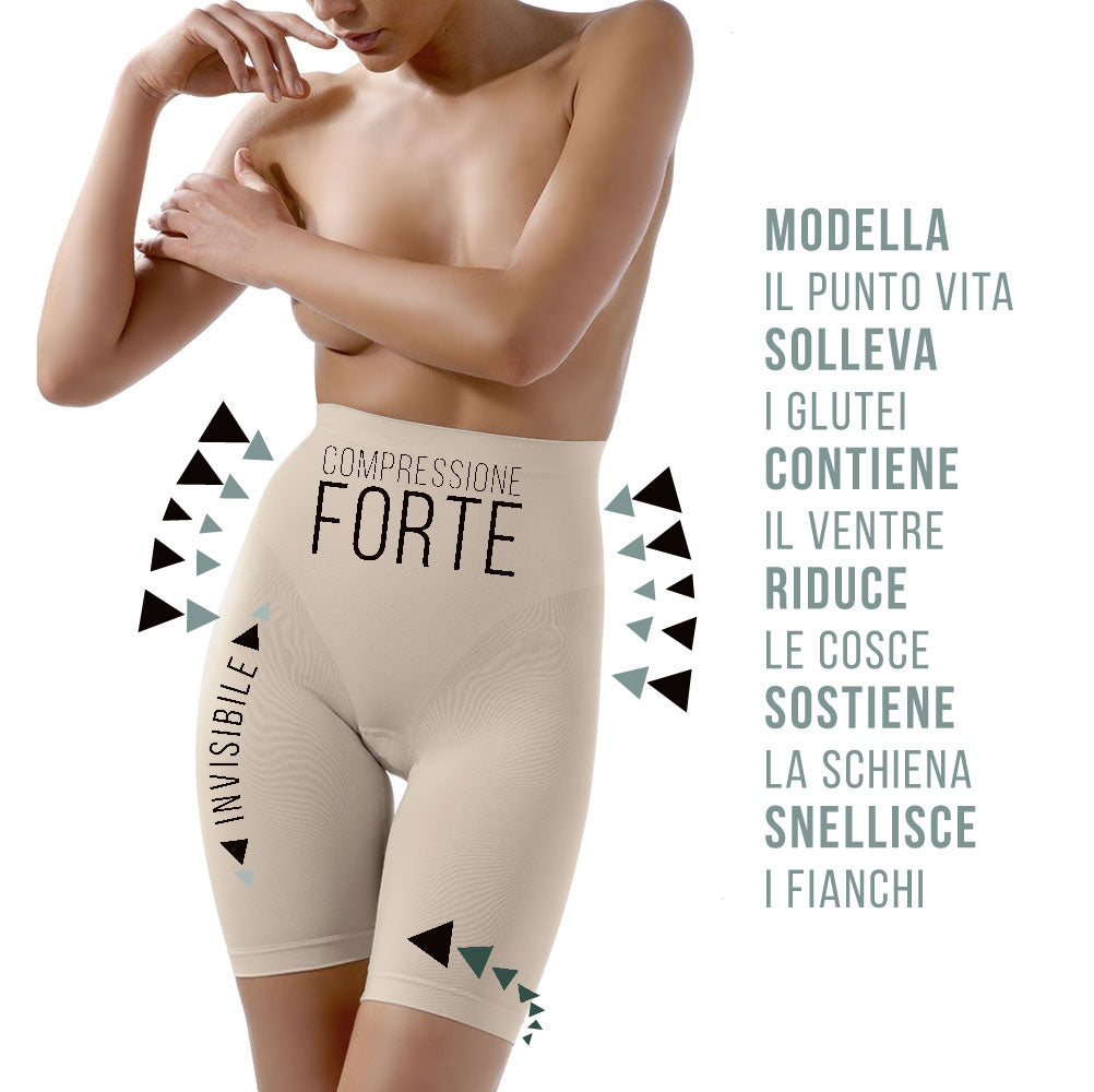 Guaina vita alta contenitiva forte con gamba Controlbody 410464 