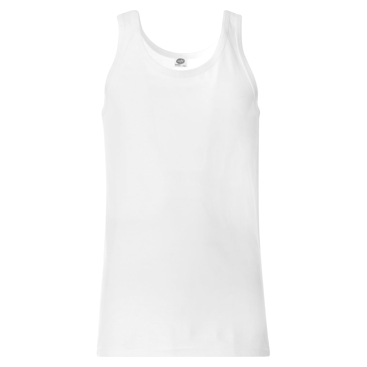 Canottiere uomo spalla larga cotone Snelly 7014 3 pz
