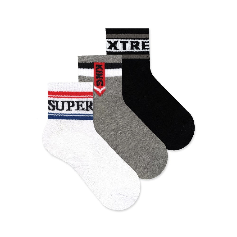 Meritex Calzini corti Bambino 7071 in cotone 6 paia