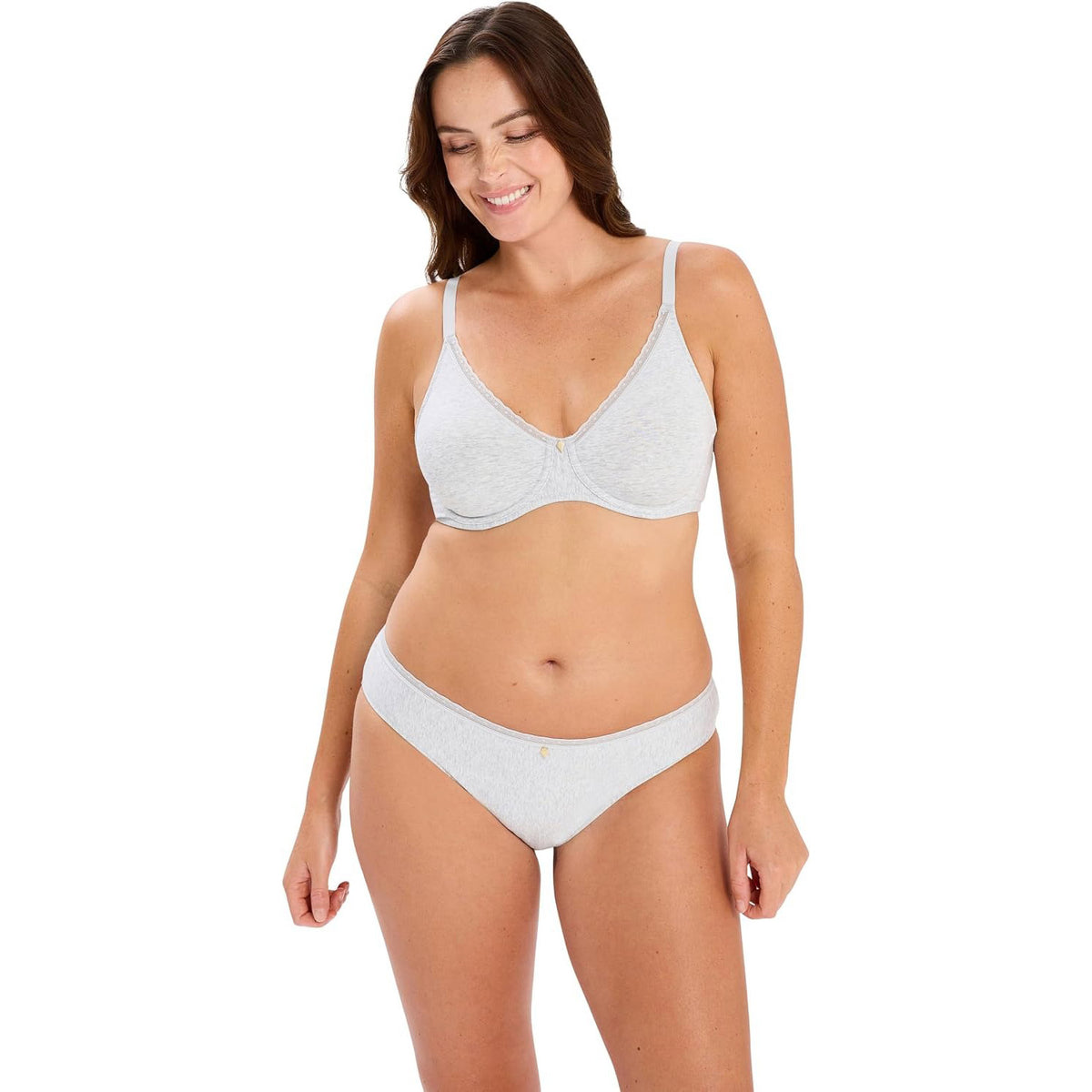 Reggiseno con ferretto cotone elasticizzato Sans Complexe 70UAP02