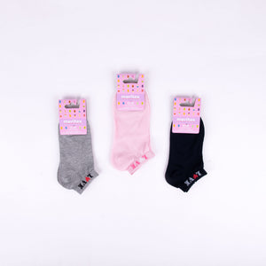Fantasmini bimba Meritex 7569 con scritta Love 6 paia