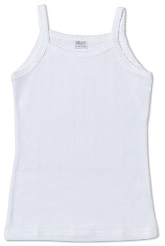 Canottiere bimba Ellepi 8228 cotone bretellina 3 pz