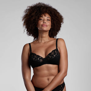 Reggiseno senza ferretto coppa C Lepel 450 in pizzo