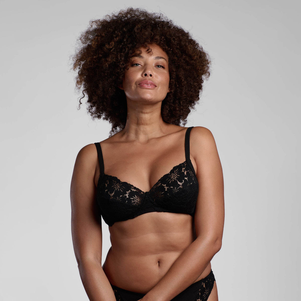 Reggiseno senza ferretto coppa C Lepel 450 in pizzo