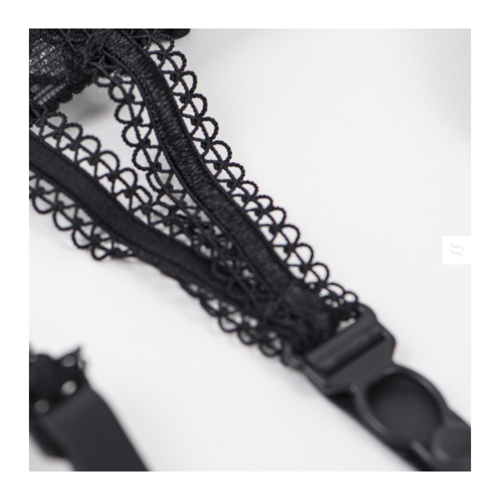 Sexy reggiseno perizoma bretelle reggicalze Obsessive 855-sea-1
