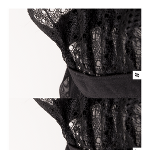 Sexy sottoveste + perizioma Obsessive 857-che-1 nero