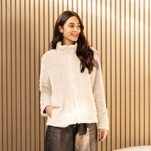 Giacca donna sherpa Biancaluna 25D93028
