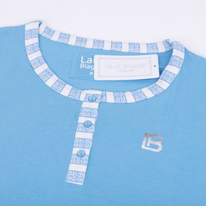 Pigiama donna Laura Biagiotti 96380 corto azzurro