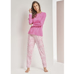 Pigiama Donna Laura Biagiotti 96397 lungo fucsia