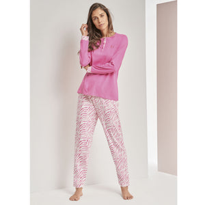 Pigiama Donna Laura Biagiotti 96397 lungo fucsia