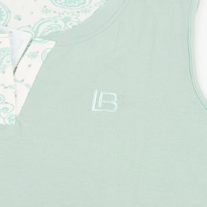 Pigiama donna Laura Biagiotti 96406 corto menta