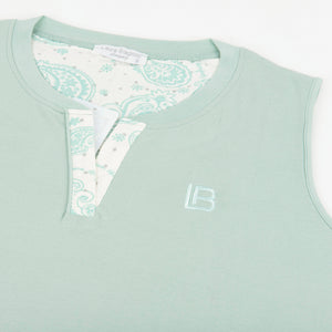 Pigiama donna Laura Biagiotti 96406 corto menta