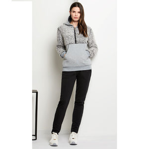Tuta donna felpata grgio/nero Laura Biagiotti BOS 96591S 