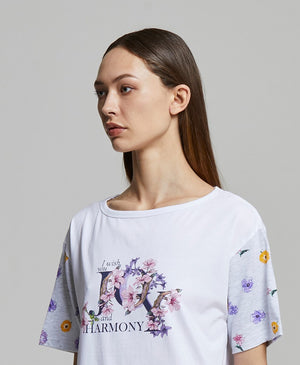 Pigiama donna fiori Pompea Febe