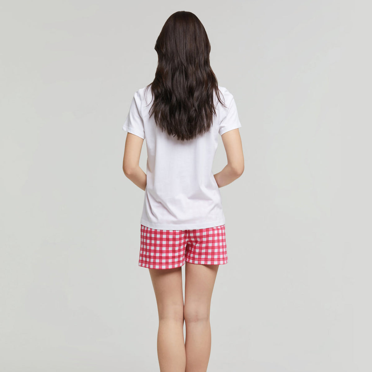 Pigiama donna estivo corto 100% cotone Pompea Frida