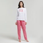 Pigiama donna primaverile pantalone lungo Pompea Desdemona