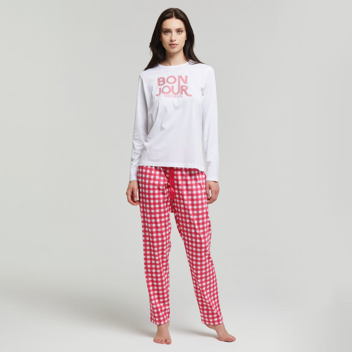 Pigiama donna primaverile pantalone lungo Pompea Desdemona