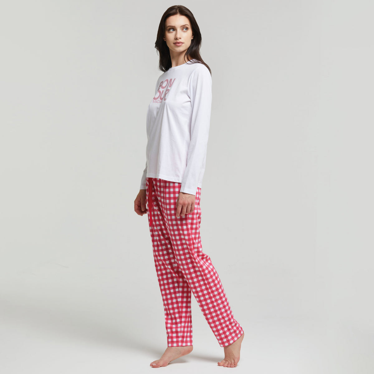 Pigiama donna primaverile pantalone lungo Pompea Desdemona