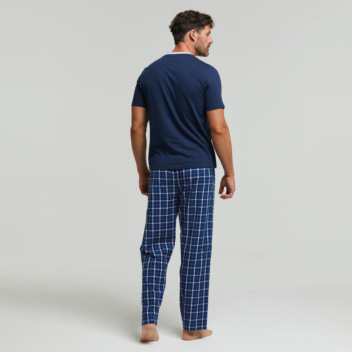 Pigiama uomo pantalone lungo Cotone Pompea Liam