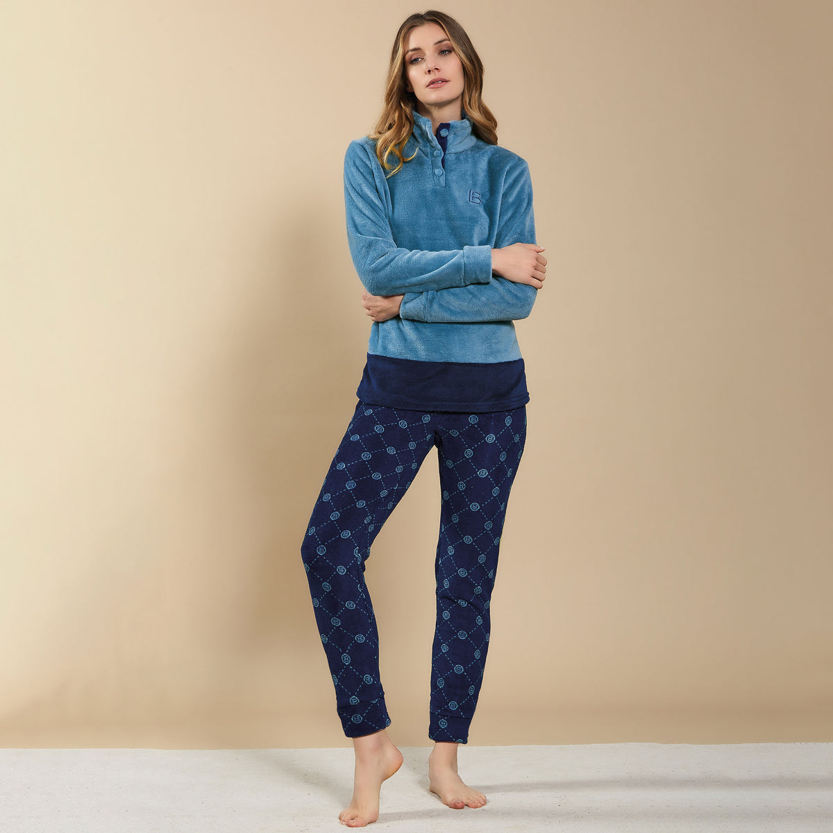 Pigiama donna coral Laura Biagiotti BPJ96702S