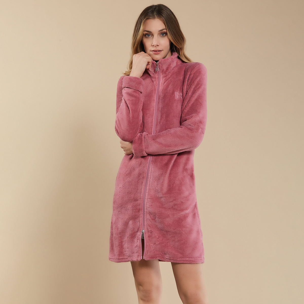 Vestaglia donna con zip coral Laura Biagiotti BPJ96709