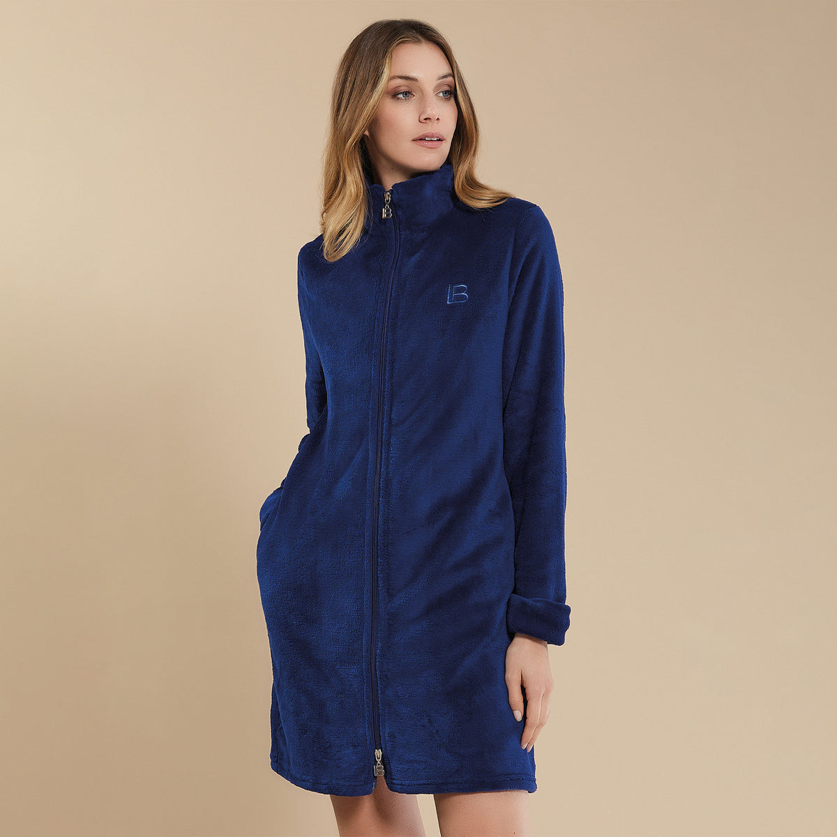 Vestaglia donna con zip coral Laura Biagiotti BPJ96709