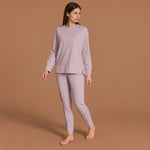 Pigiama donna stile tuta caldo cotone Ragno DU31NQ
