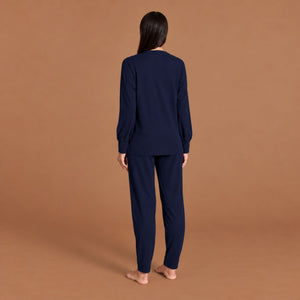 Pigiama donna stile tuta caldo cotone Ragno DU31NQ