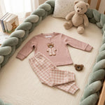 Pigiama neonata/o caldo cotone orsetto Noidinotte FT926AS