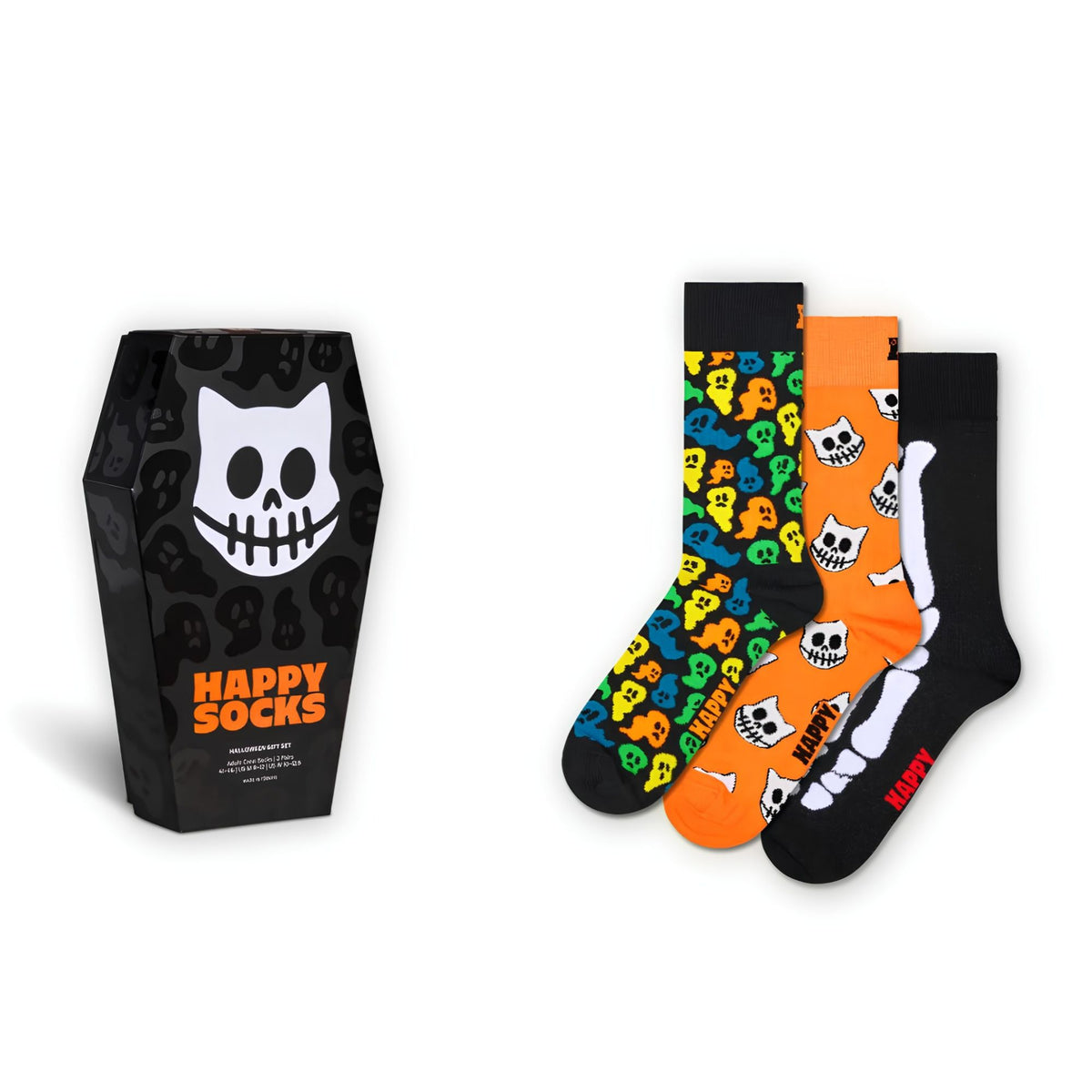 Set di calze Halloween in caldo cotone Happy Socks P006094 - 3 paia