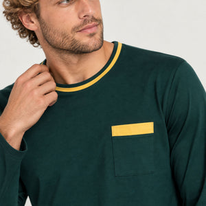 Pigiama uomo in 100% caldo cotone Lovable L0F48