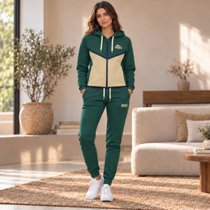 Tuta donna in felpa garzata con cappuccio Lonsdale LODAI26264
