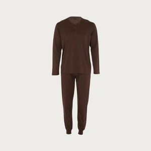Pigiama uomo in cotone scollo serafino Lovable L0ET6