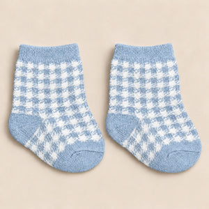 Calzini da neonato fantasia vichy caldo cotone Noidinotte 1603
