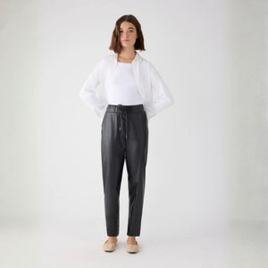 Pantalone in pelle effetto coccodrillo Ysabel Mora 70469