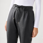 Pantalone in pelle effetto coccodrillo Ysabel Mora 70469