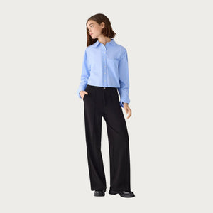 Pantalone donna vita alta viscosa Ysabel Mora 70487