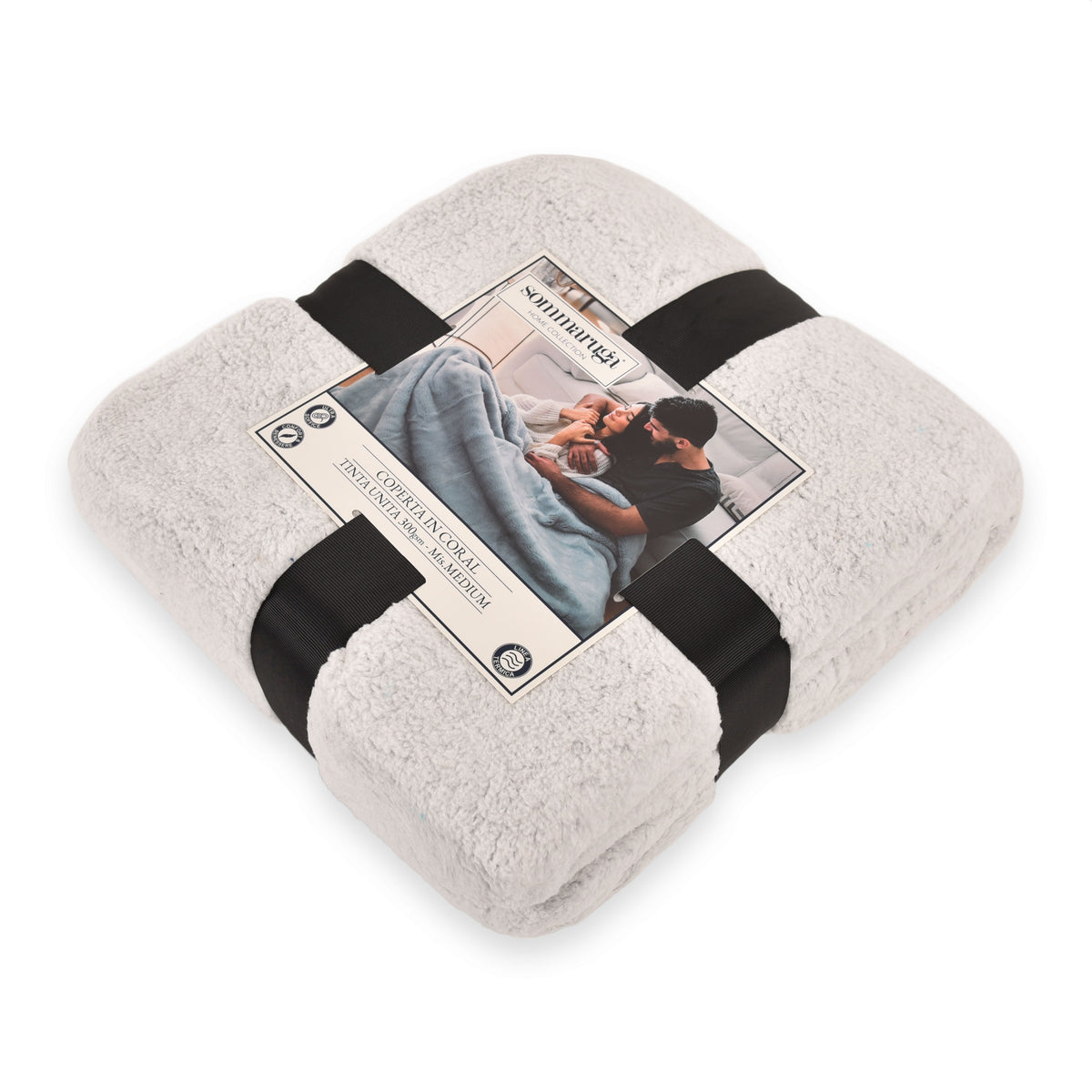 Coperta coral pile sommaruga invernale venere