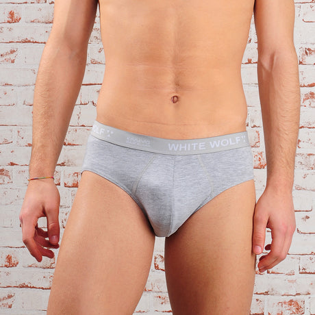 Slip uomo midi Biancaluna Kissimo WP202 cotone elasticizzato 3 pz