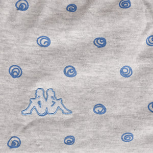 Pigiama bambina ragazza Kappa caldo cotone 21366 celeste