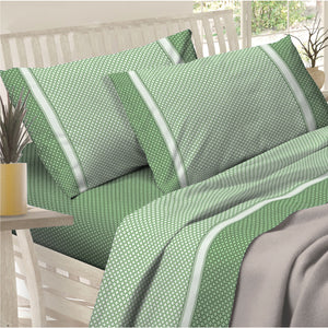Lenzuola Preziosa letto cotone singolo matrimoniale Alba dis. 20