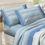 Lenzuola Preziosa letto cotone singolo matrimoniale Alba dis. 54