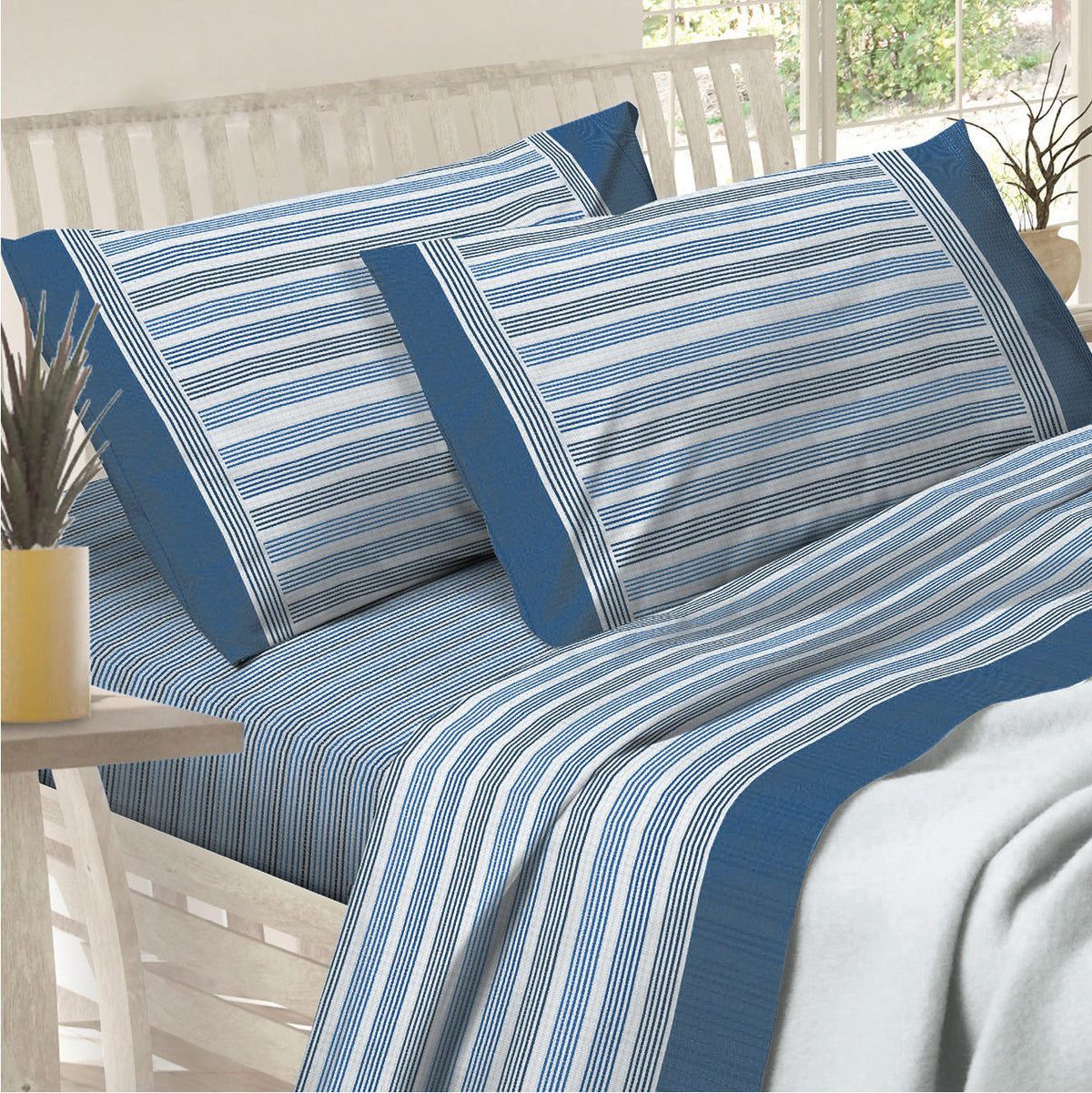 Lenzuola Preziosa letto cotone singolo matrimoniale Alba dis. 54