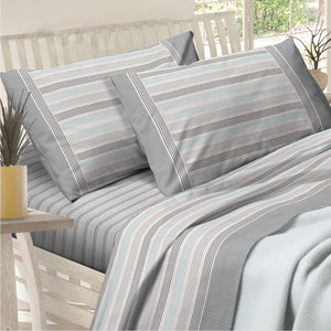 Lenzuola Preziosa letto cotone singolo matrimoniale Alba dis. 54