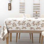 Tovaglia in cotone rose Alba Peonia Irge colore beige